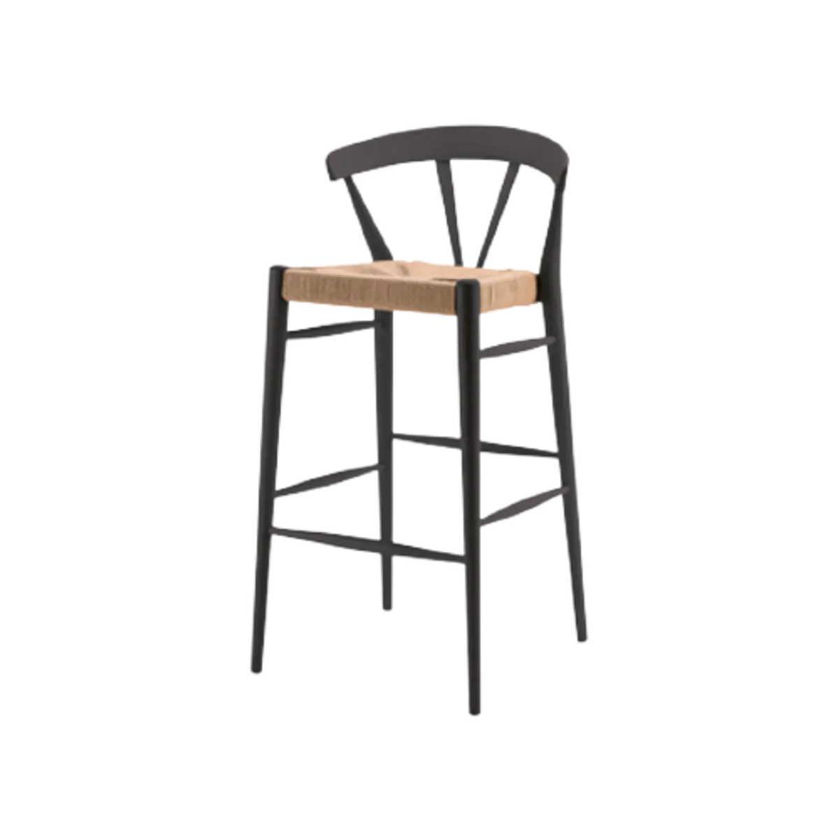 Ginger bar stool - Black - Ex Display Thumbnail