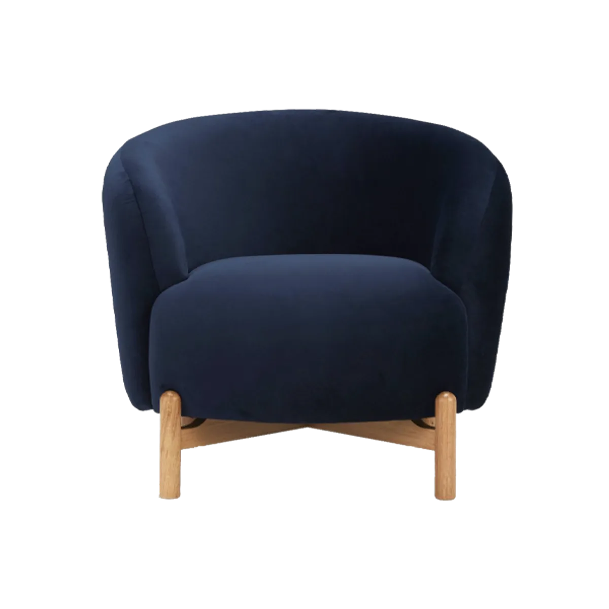 Glover wood lounge chair Inside Out Contracts