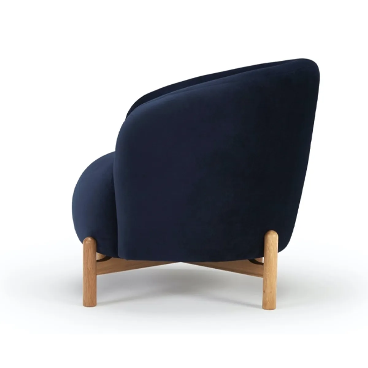 Glover wood lounge chair Inside Out Contracts7