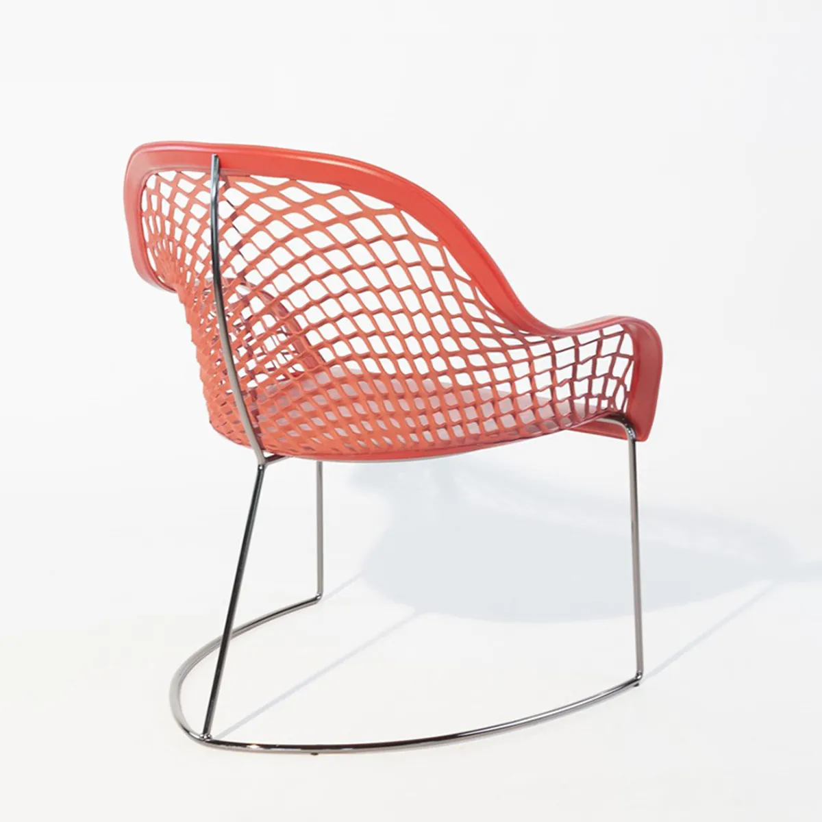 Guapa Red Lounge Chair Inside Out Contracts 014