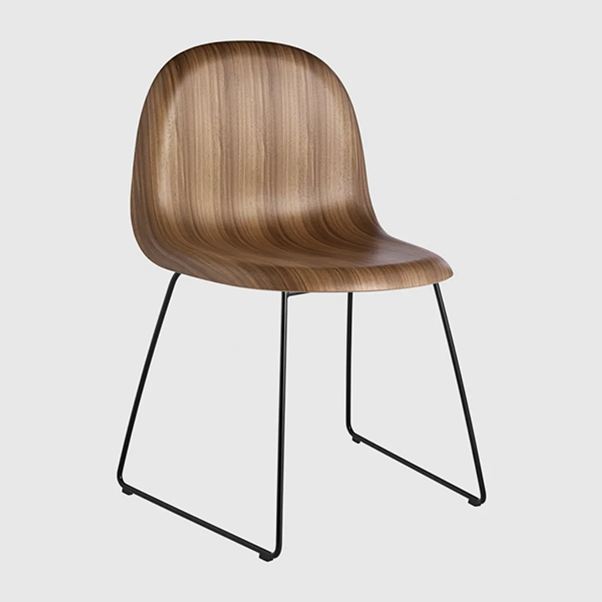 Gubi Chair With Metal Legs 1