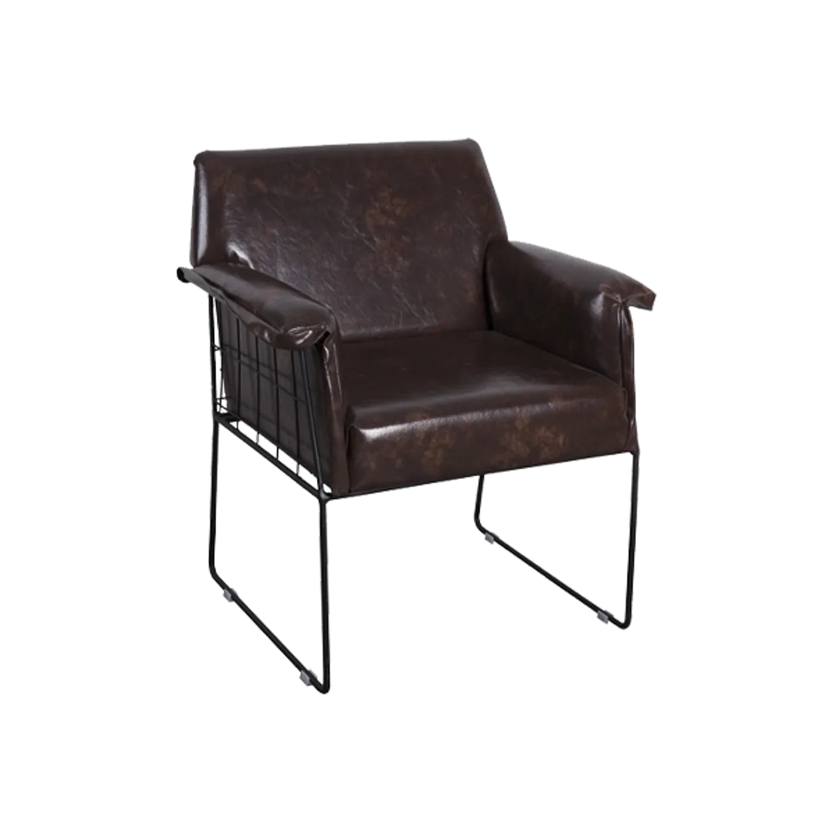 Hawk Armchair Cage Metal Frame Inside Out Contracts
