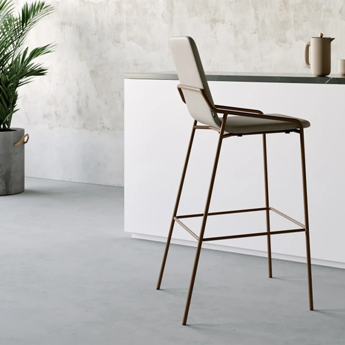 Hestia soft bar stool Inside Out Contracts6