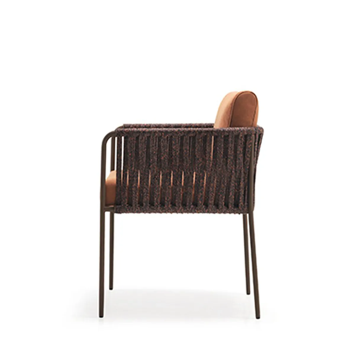 Hitch Armchair Exterior Woven Resturant Furniture Inside Out Contracts 1