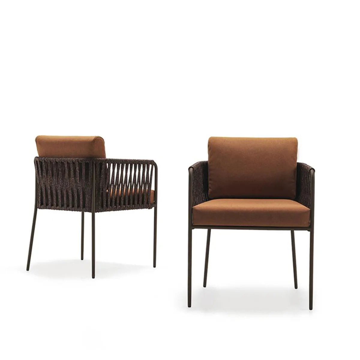 Hitch Armchair Exterior Woven Resturant Furniture Inside Out Contracts 6