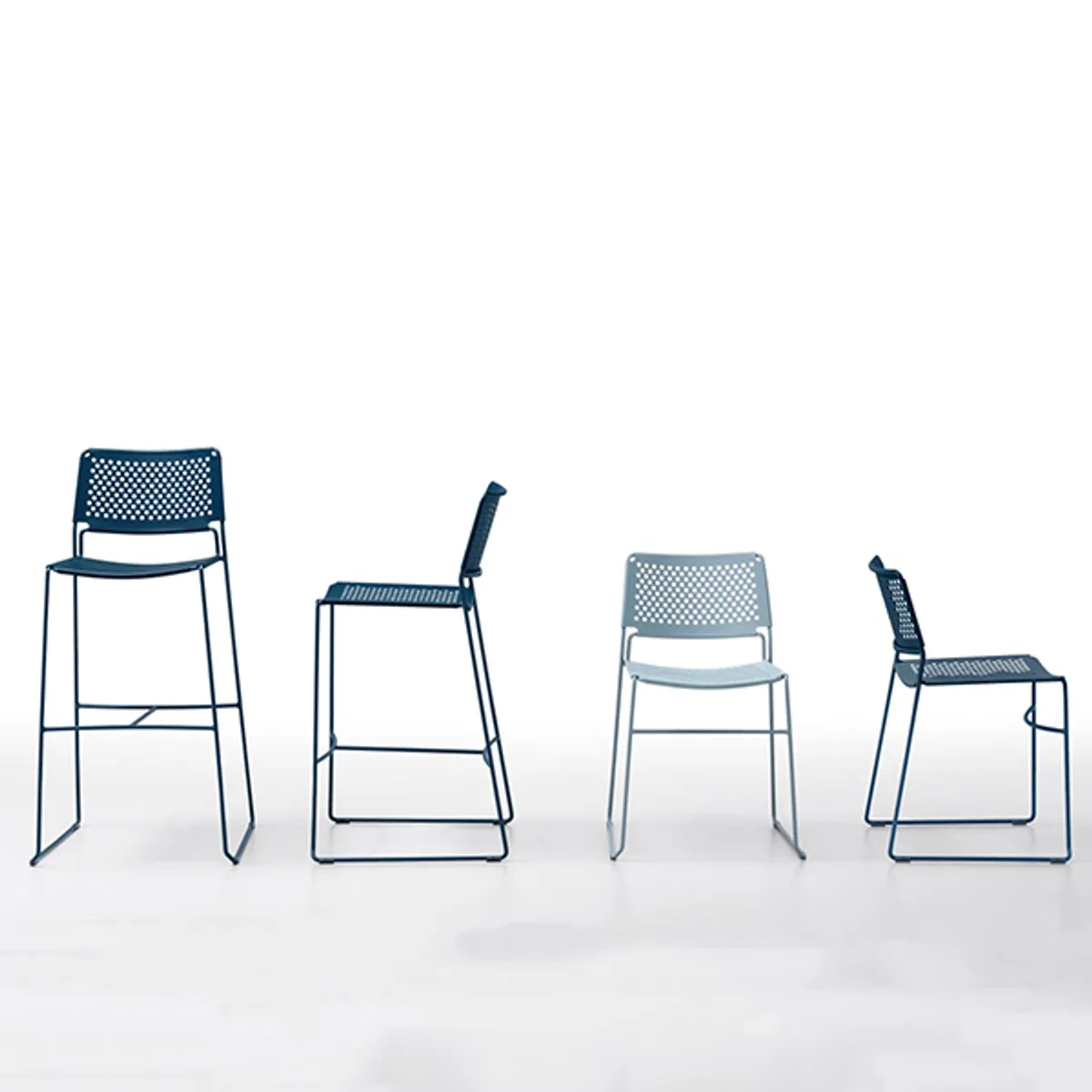 Honeycomb Steel Chair Collection Inside Out Contracts 014