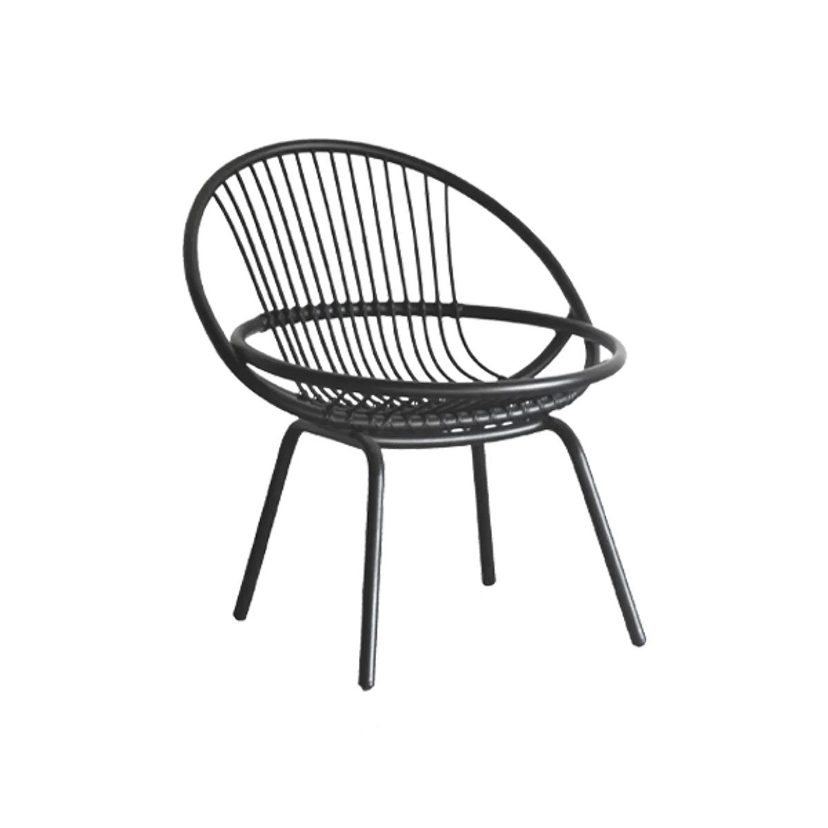 Hoop Armchair Outdoor Hotel Lounge Inside Out Contracts