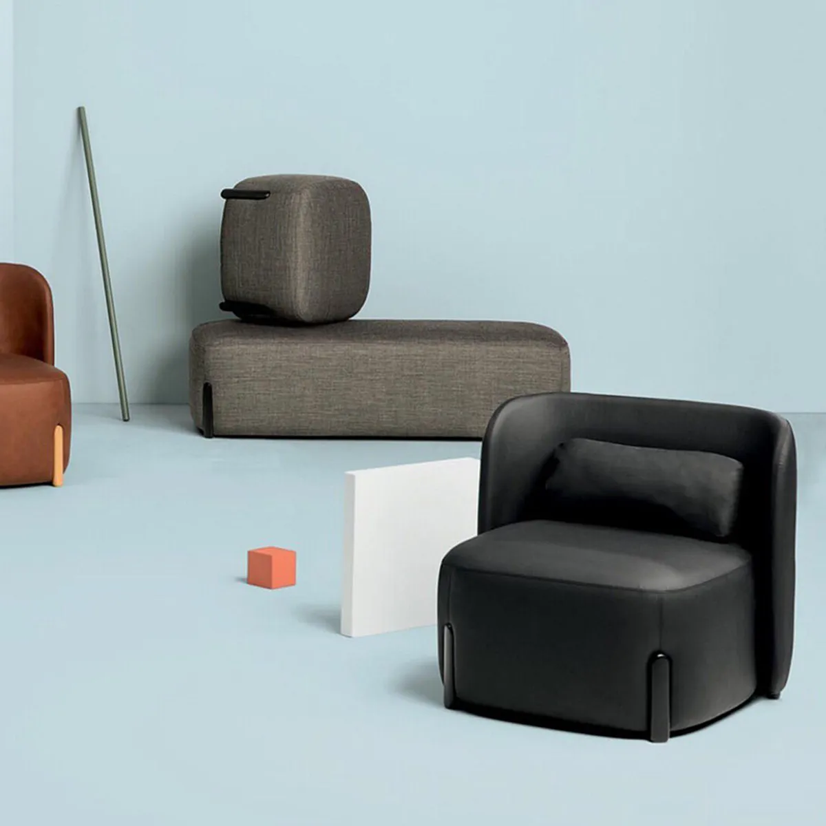 Hyppo Lounge And Stool Collection Inside Out Contracts
