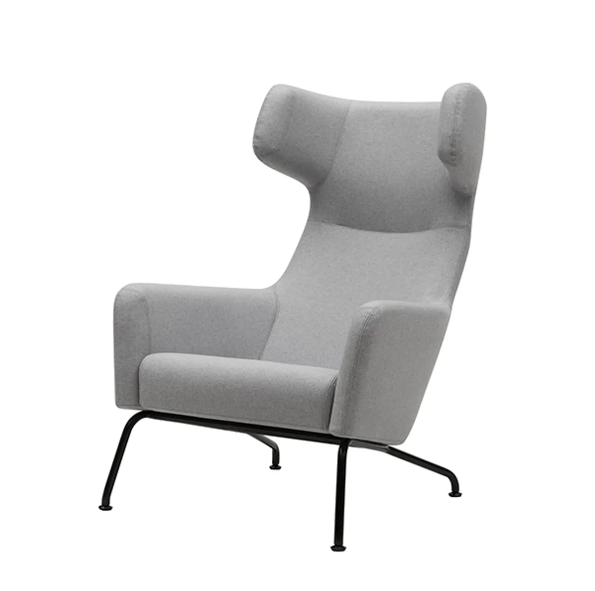 Inside Out Contracts Tonic Lounge Chair Grey Black