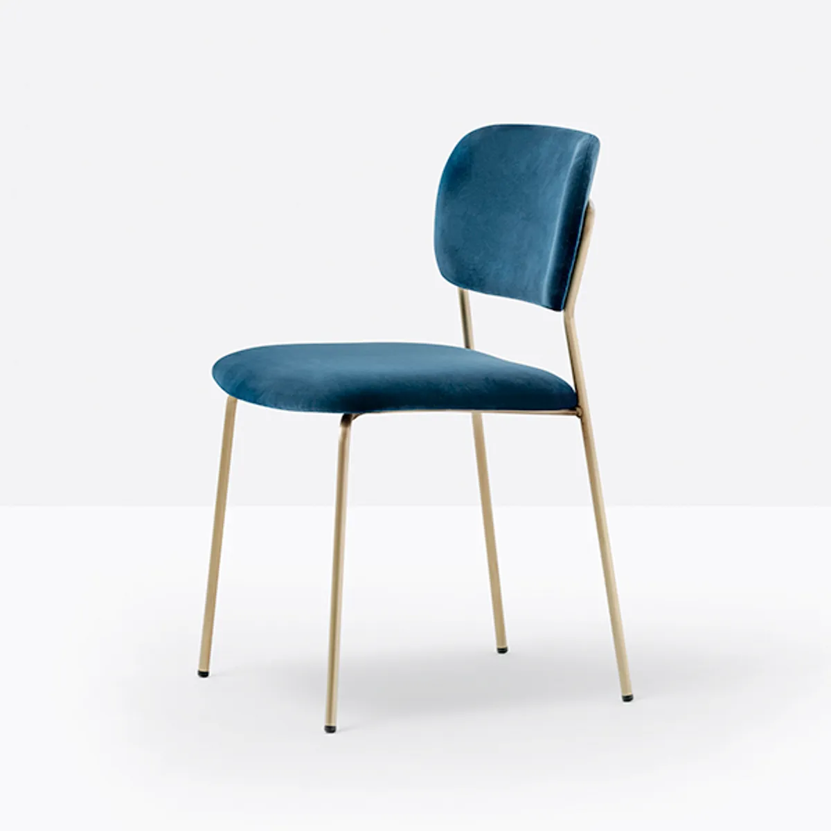 Jazz side chair blue side Inside Out Contracts