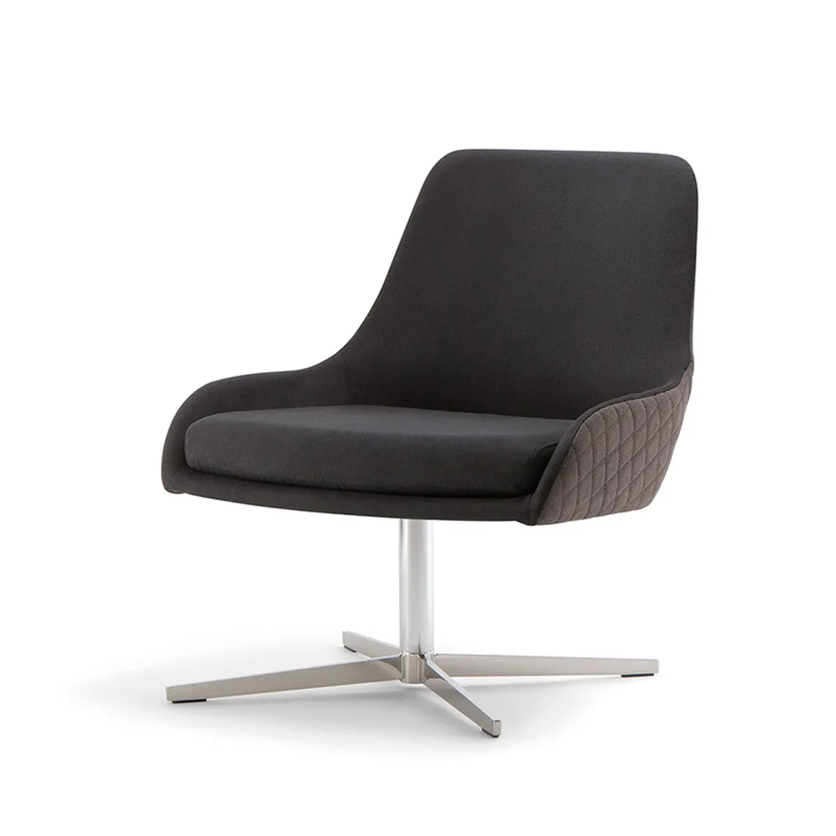 Josie 3 Lounge Chair Furniture With Upholstery And Metal Base
