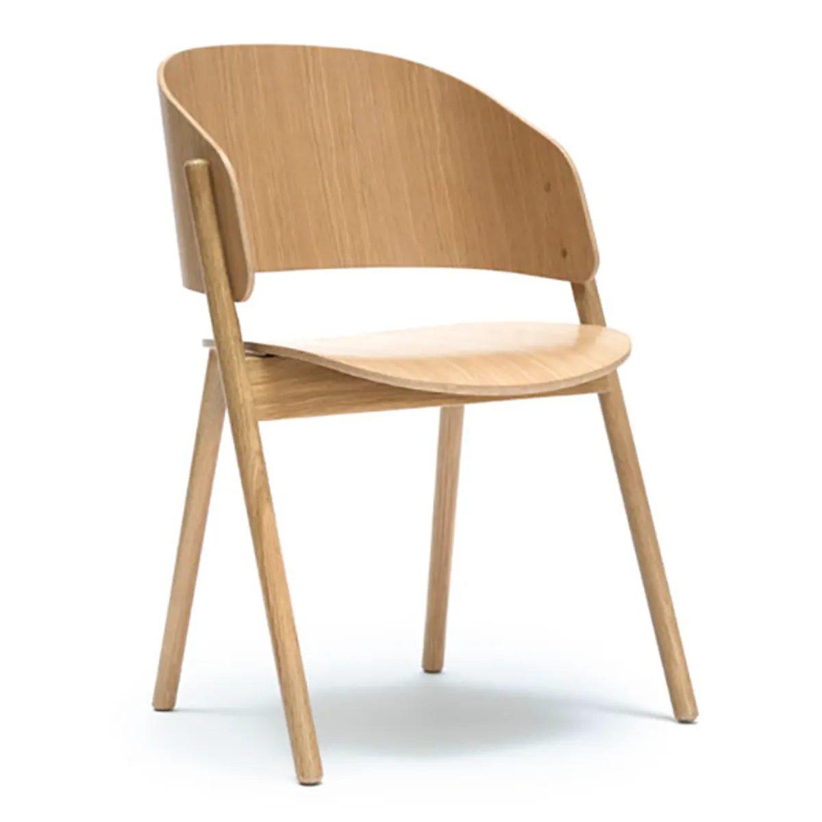 Karma Chair In Natural Wood 003