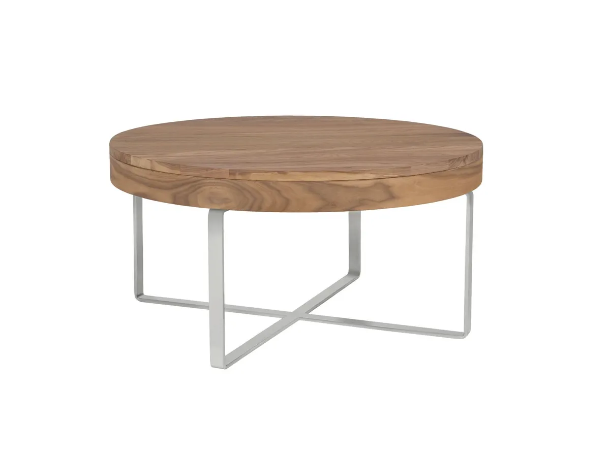 Khavi-Scandinavian-Table F80 Wood Walnut Steel 2
