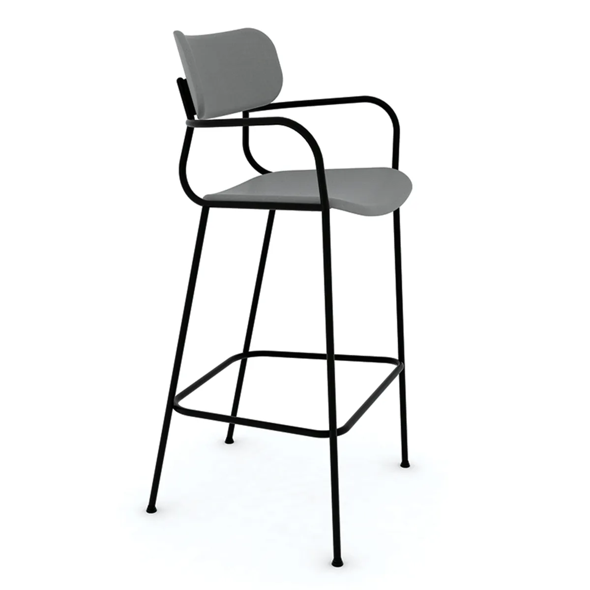 Kiyumi Metal bar stool 042