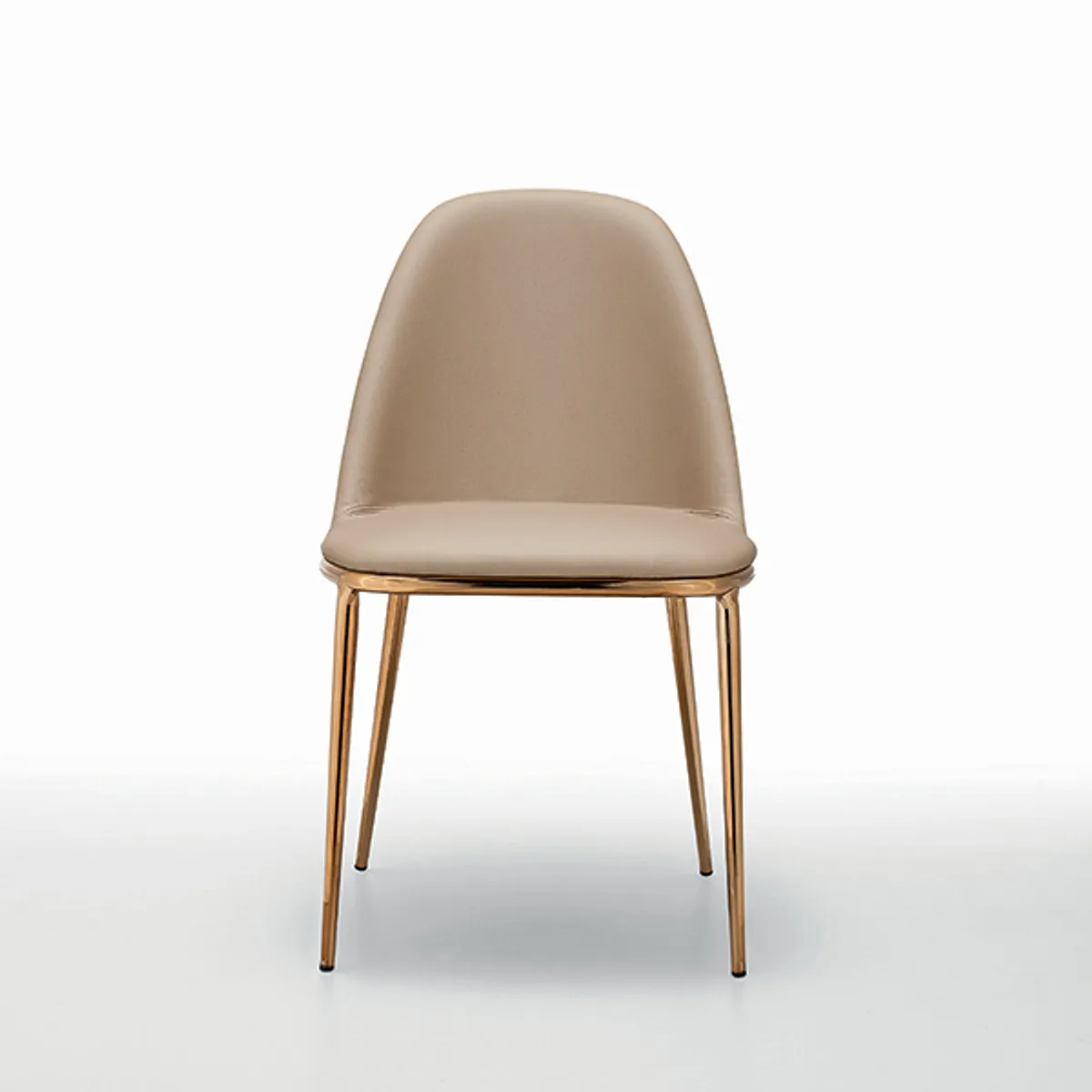 Lea Side Chair Metal Frame Inside Out Contracts