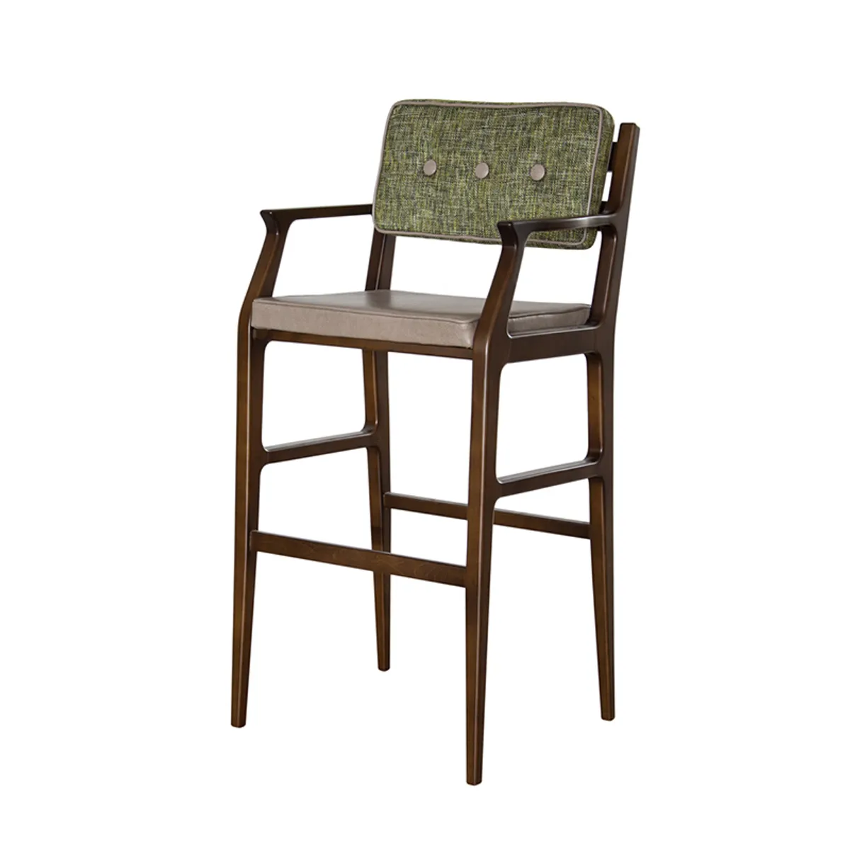 Linden Bar Stool Wooden Frame Stool For Bars And Hotels