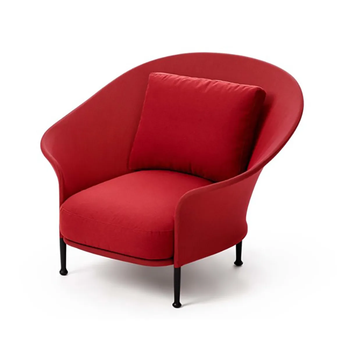 Liz Armchair With Red Upholstery