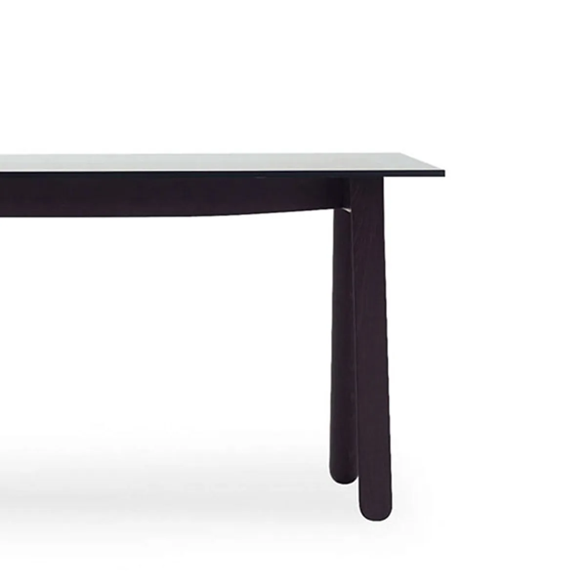 Lola Rectangular Table Black Lacquer 052
