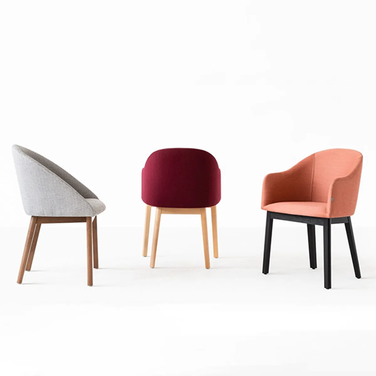 Luca Collection Upholstered Chairs For Commercial Use By Insideoutcontracts