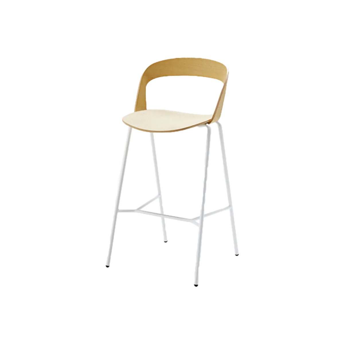 Maki wood bar stool Inside Out Contracts