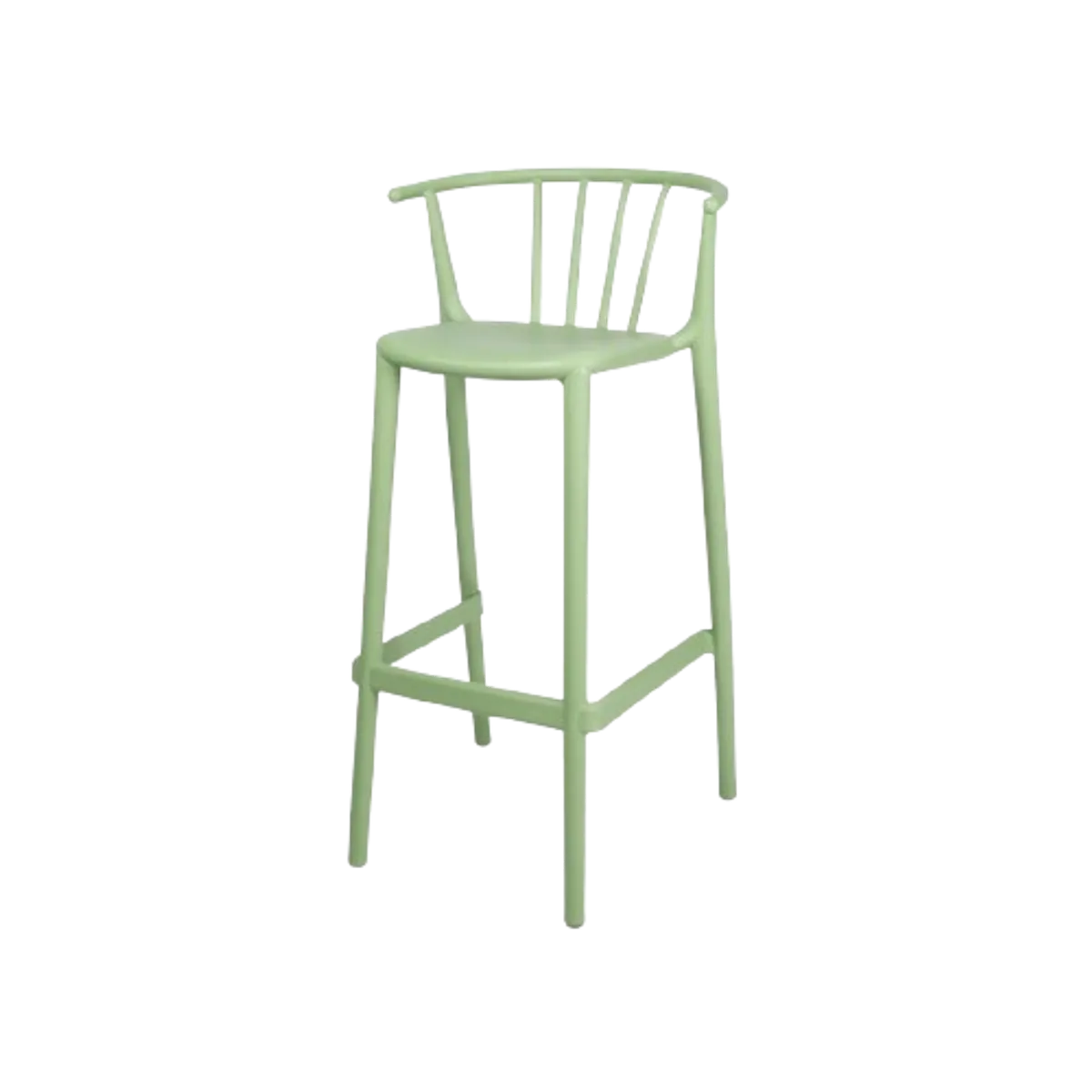 Maple green bar stool Thumbnail