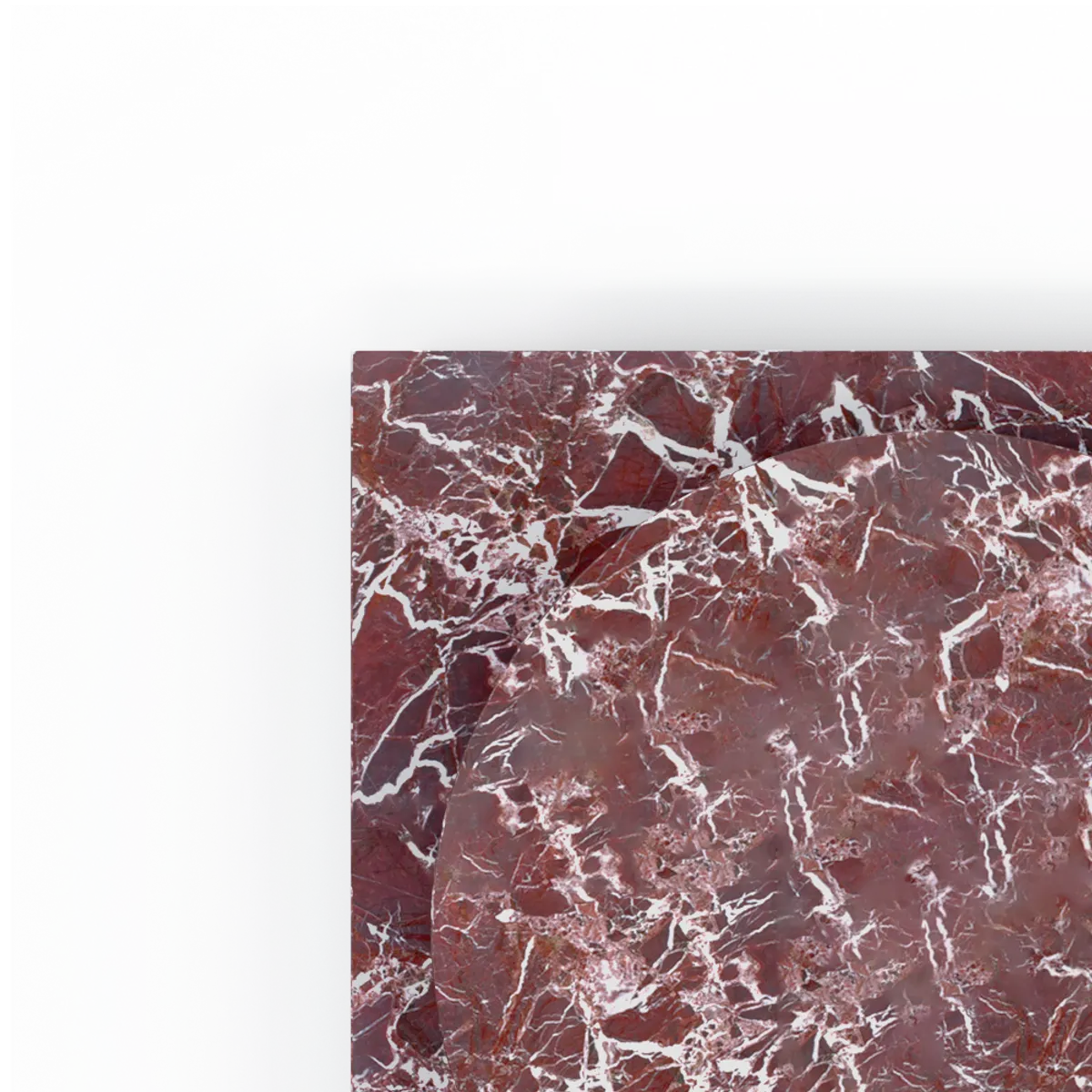 Marble Rosso Levanto Table Top Inside Out Contracts