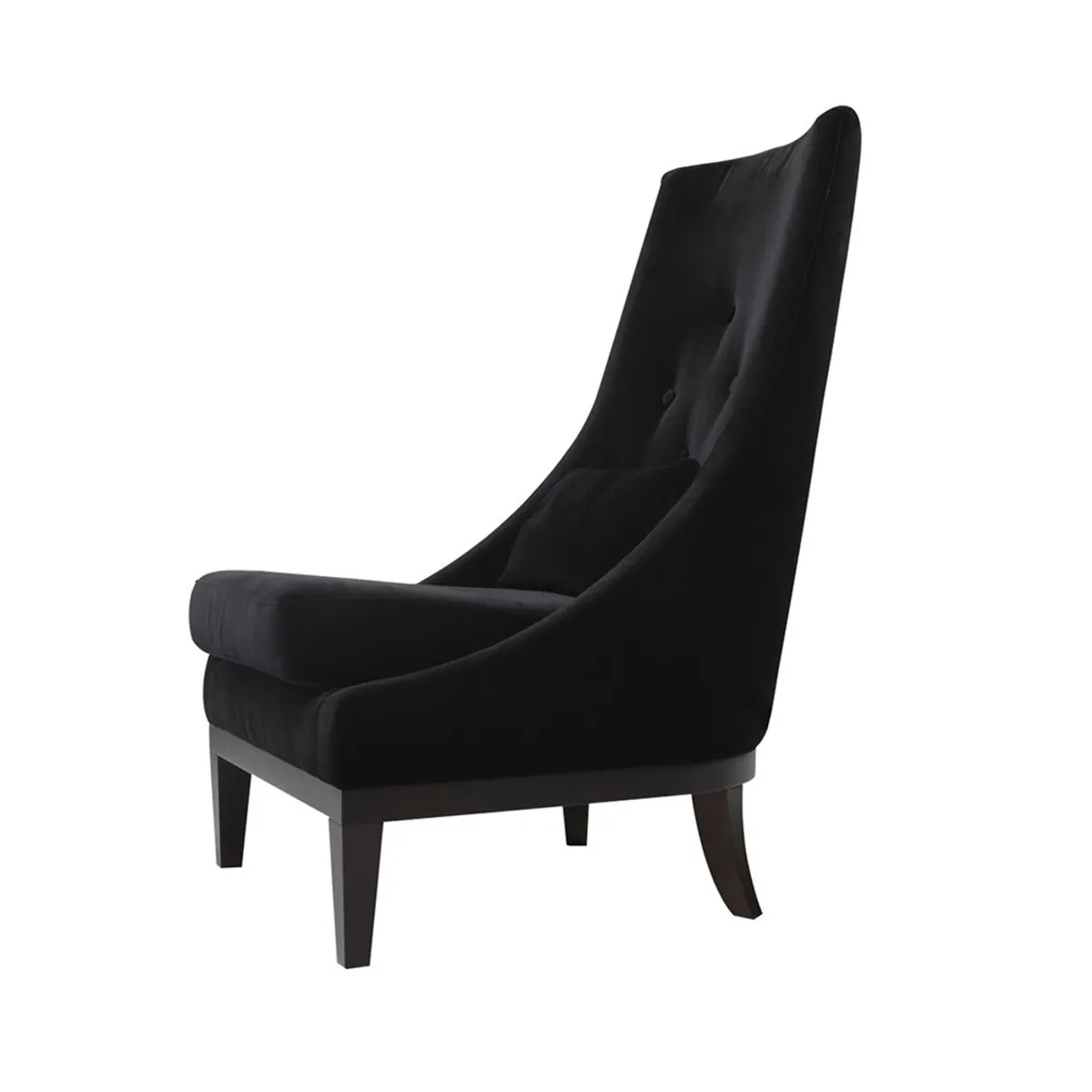 Maribo Accent Chair Classic Velvet7 Black 033
