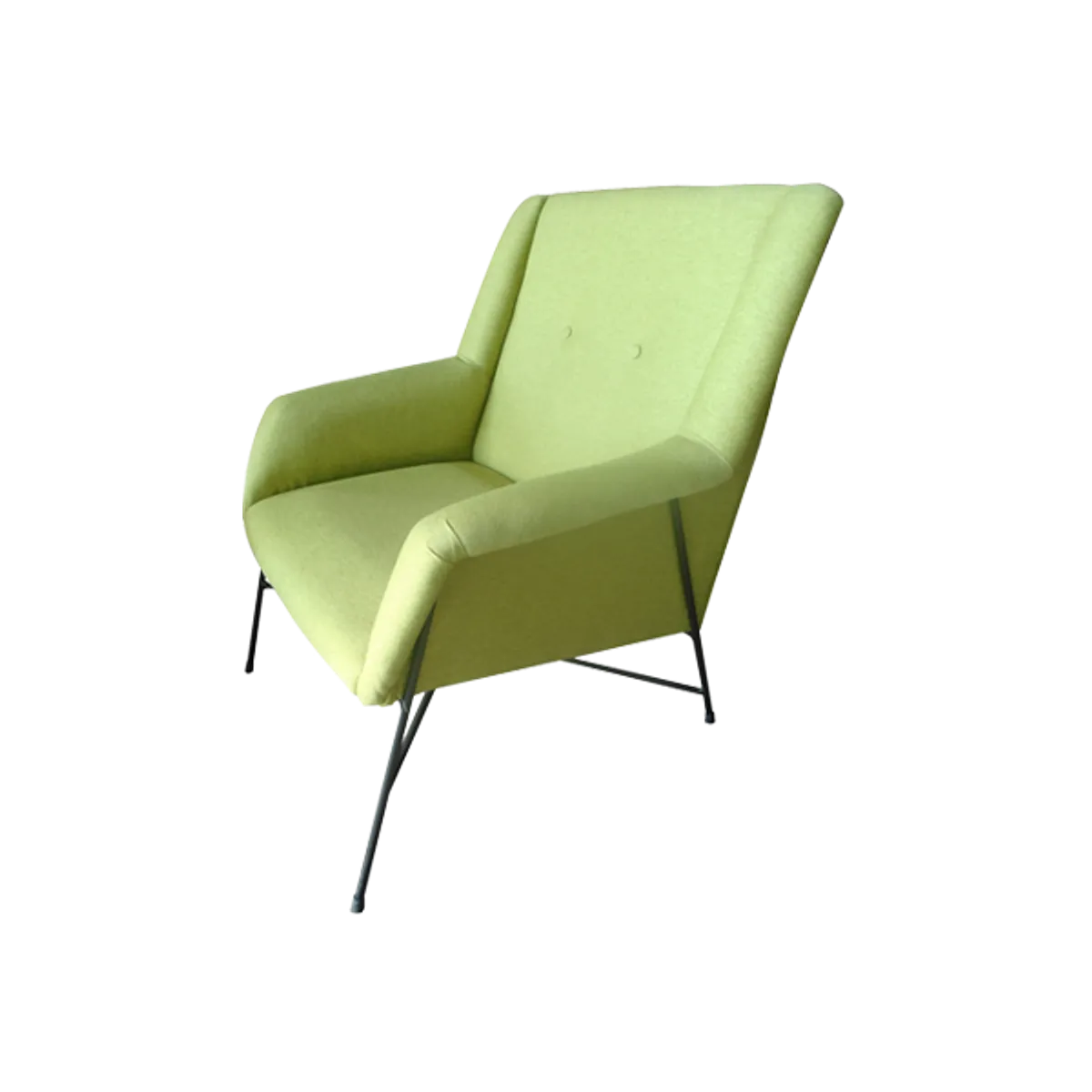Mount Armchair Metal Frame Lounge Seating Inside Out Contracts