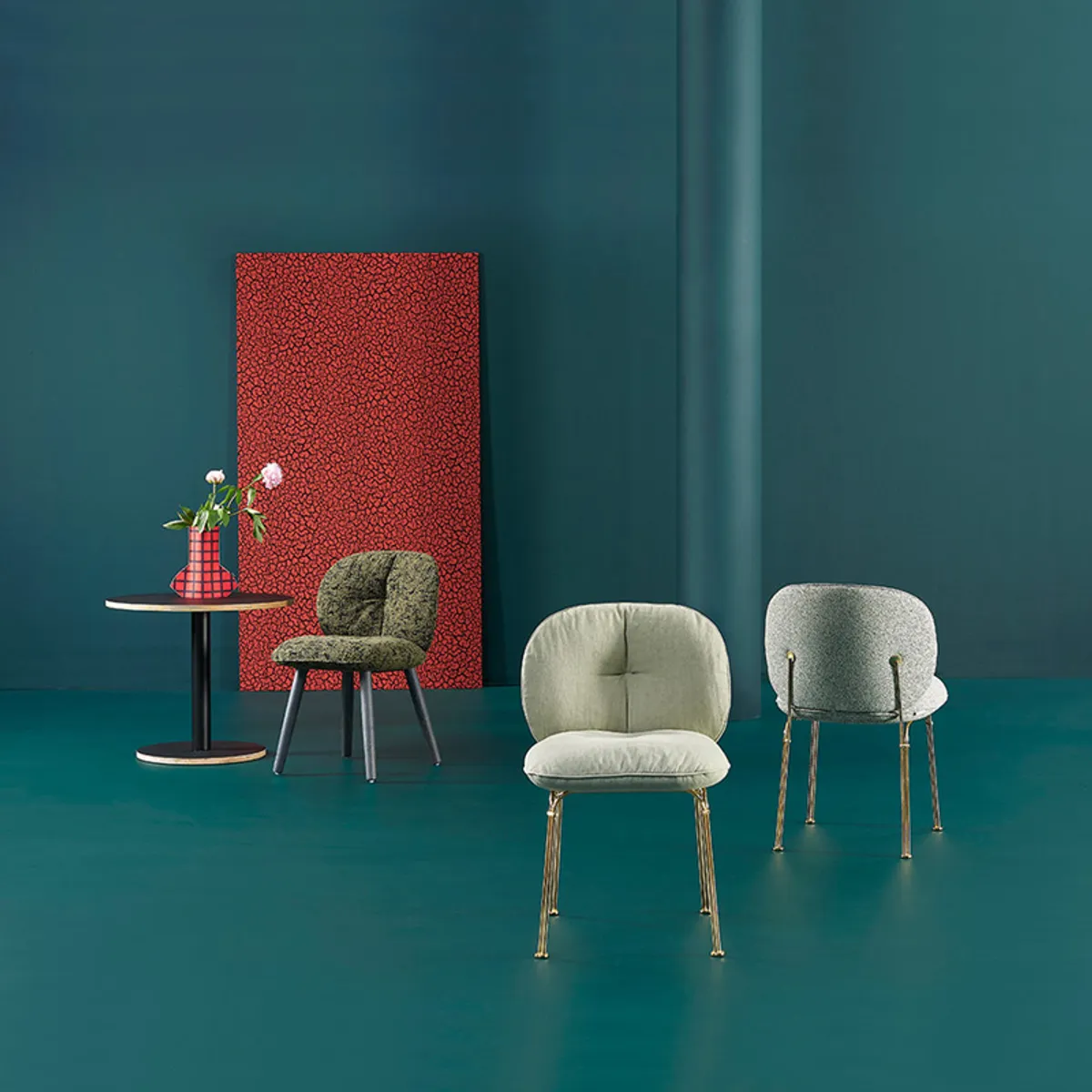 Mullit Side Chair Winner Of Best Of Year Design Award Upholstered Chair With Metal Or Wooden Legs Insideoutcontracts