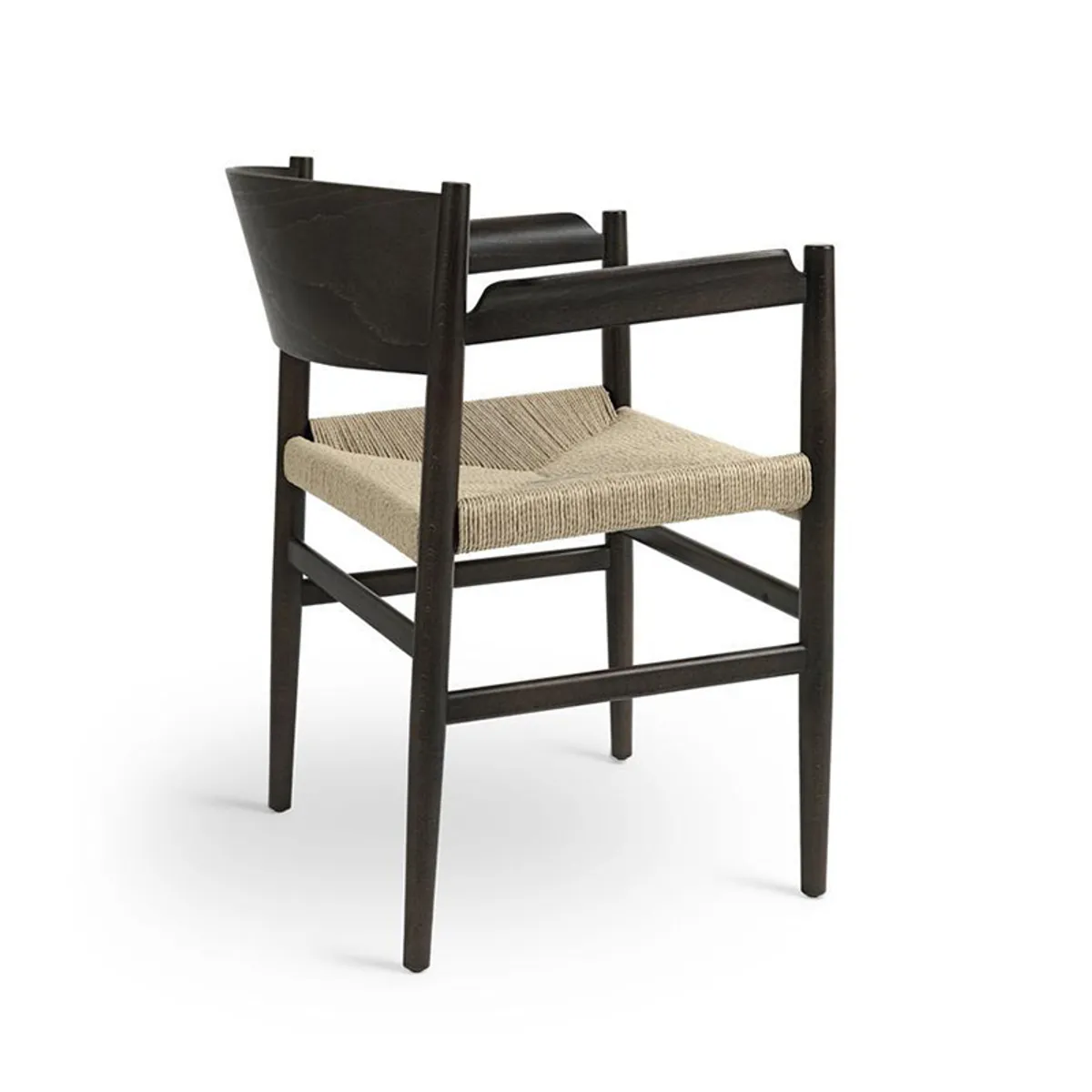 Nestor Armchair Sustainable Furniture In Dark Finish Inside Out Contracts