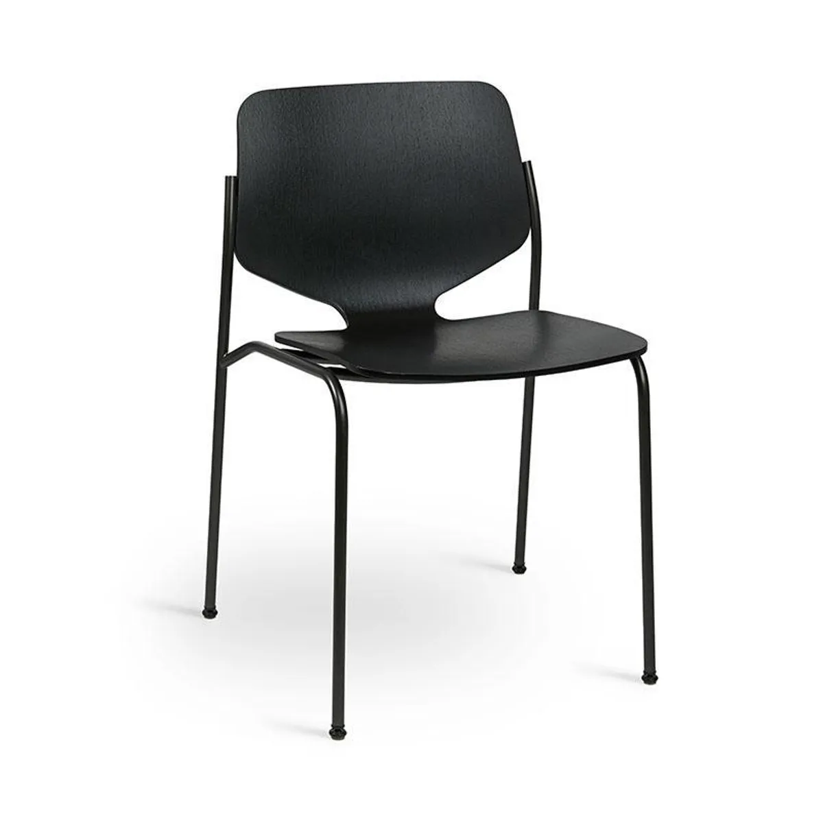 Nova Chair Recycled Furniture Cafe Dining Chair In Black Inside Out Contracts