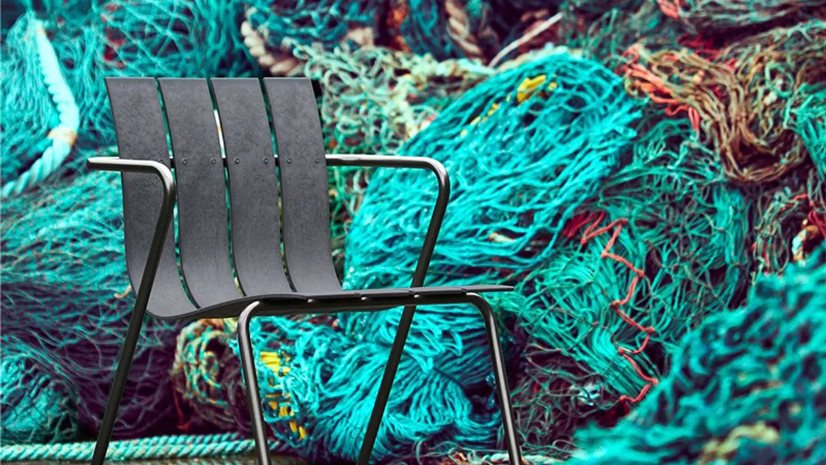 Ocean Chair Recycled Ocean Waste Outdoor Furniture Sustainable Design Insideoutcontracts 097