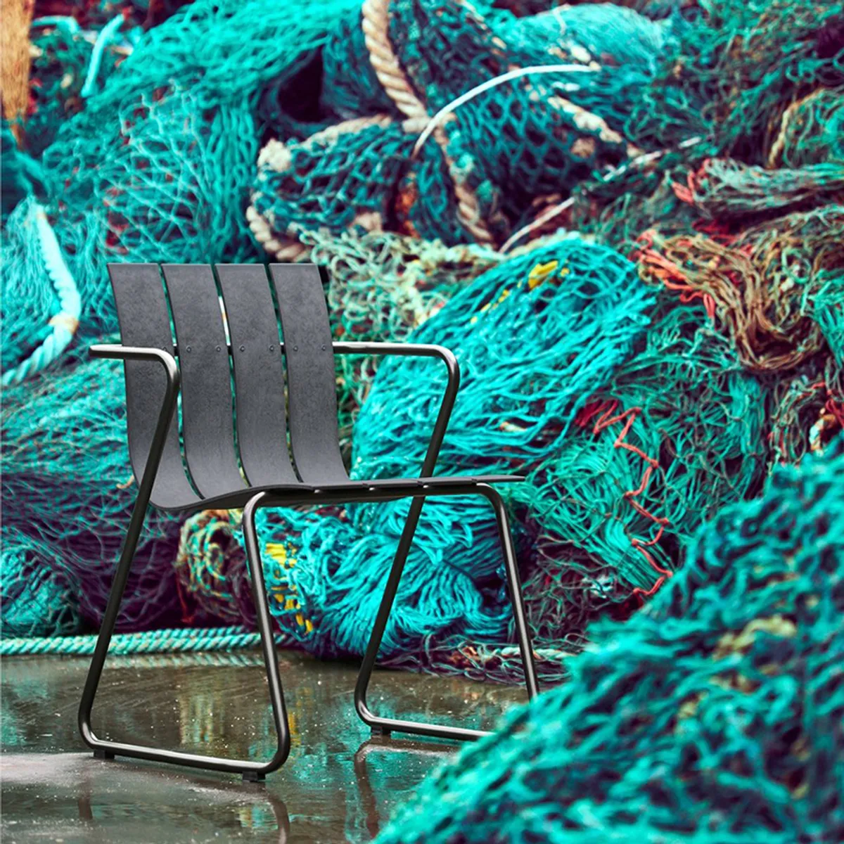 Ocean Chair Recycled Ocean Waste Outdoor Furniture Sustainable Design Insideoutcontracts 097