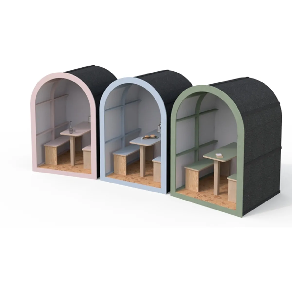 Outdoor pods outdoor selection Inside Out Contracts