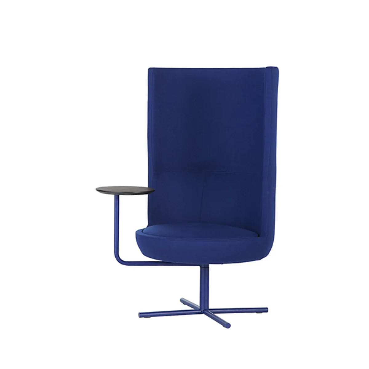 Pod Private Chair High Back Painted Blue Inside Out Contracts