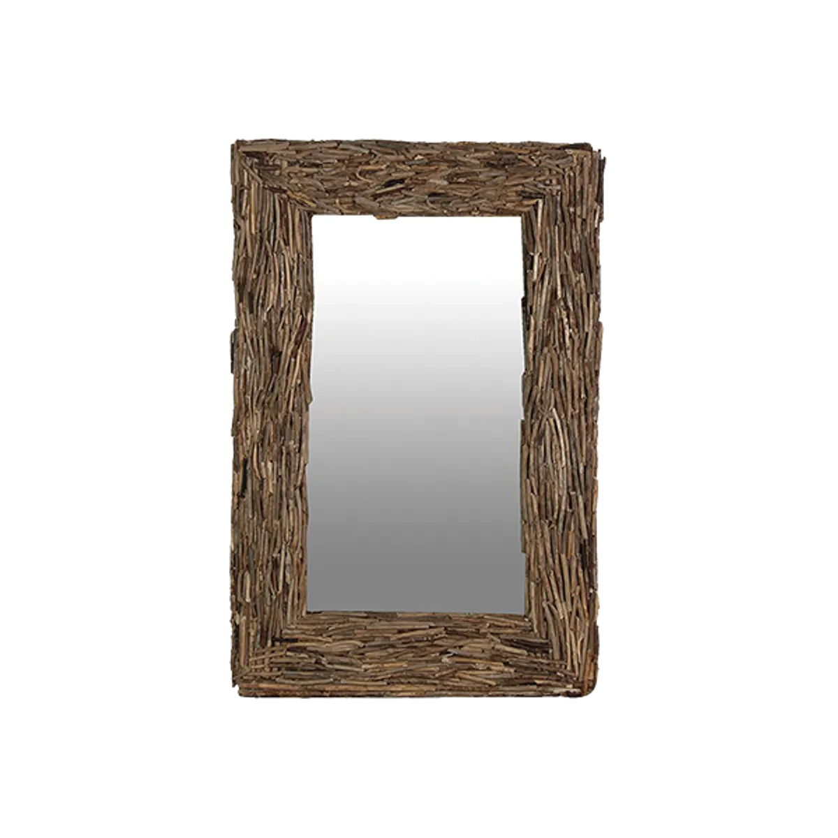 Web Driftwood Large Mirror Png