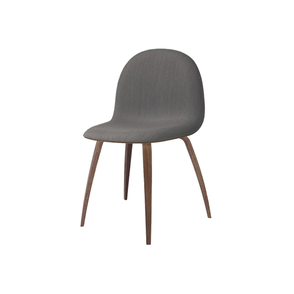 Web Gubi Chair With Wooden Legs