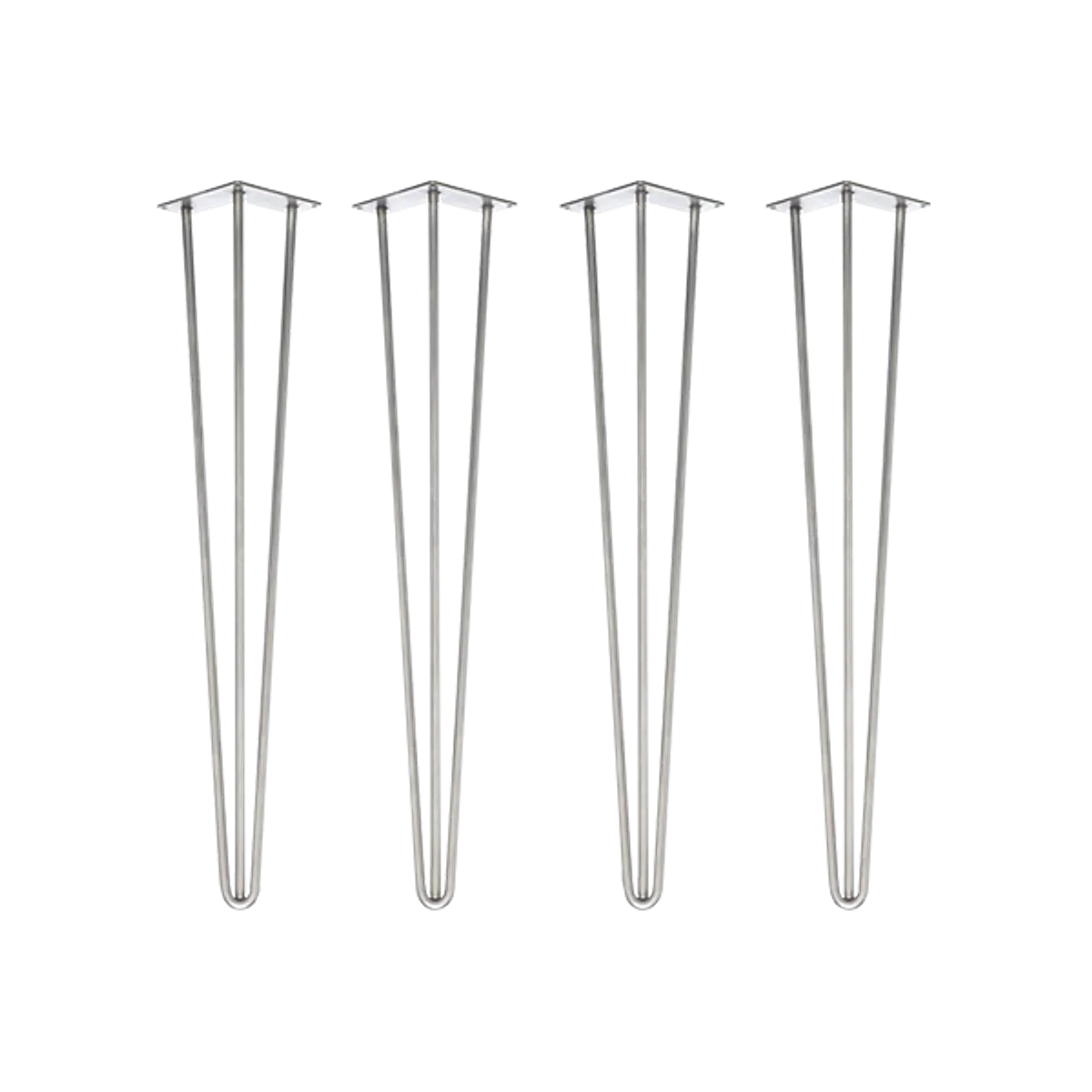 Web Table Base Hairpin Stainless Steel Legs