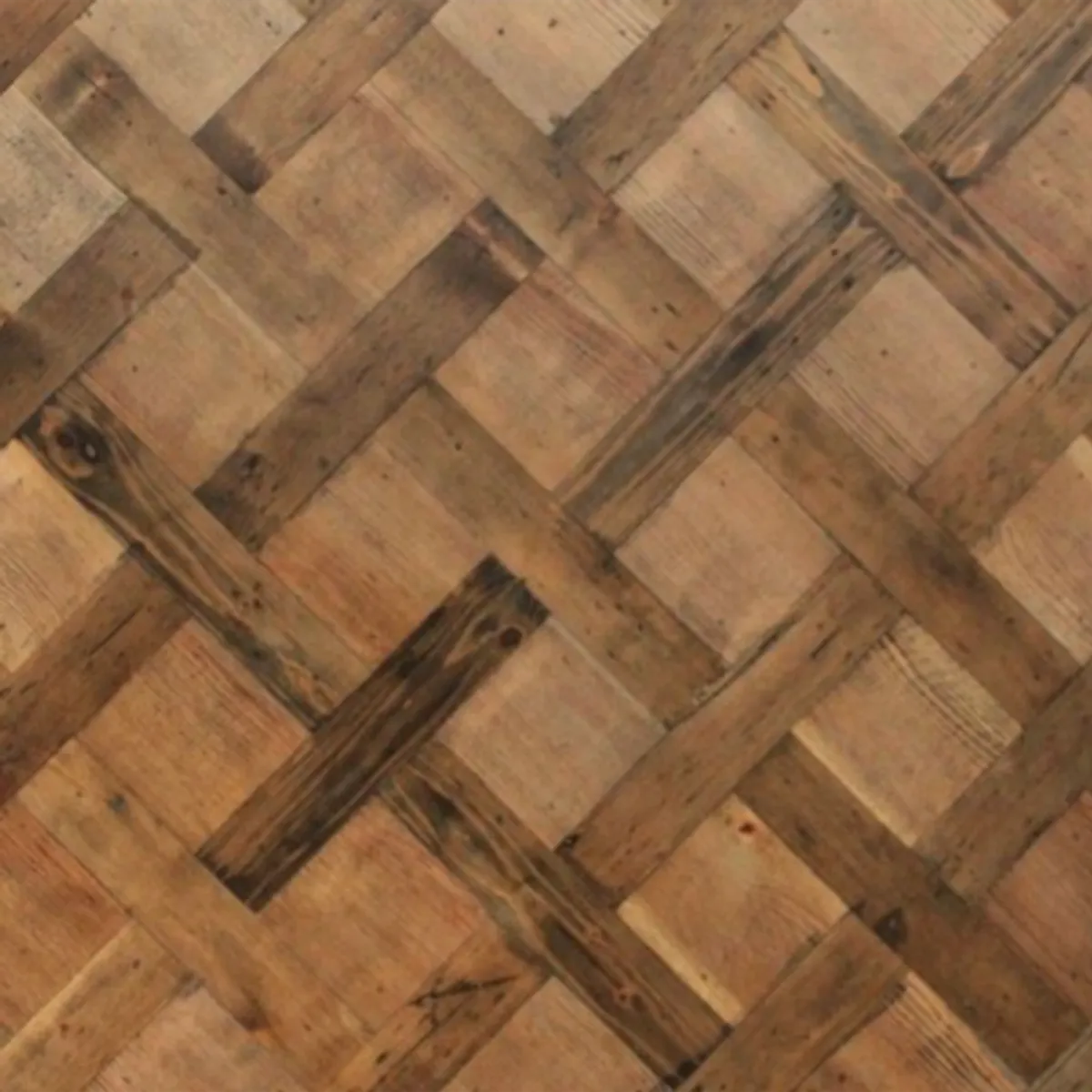 Recycled Wood top Lattice Inside Out Contracts