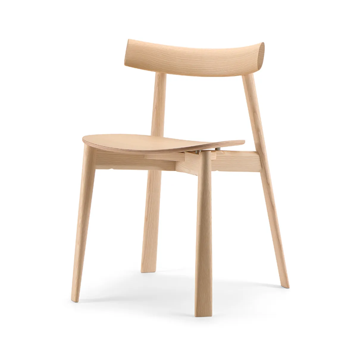 Remo Natural Wood Chair 01