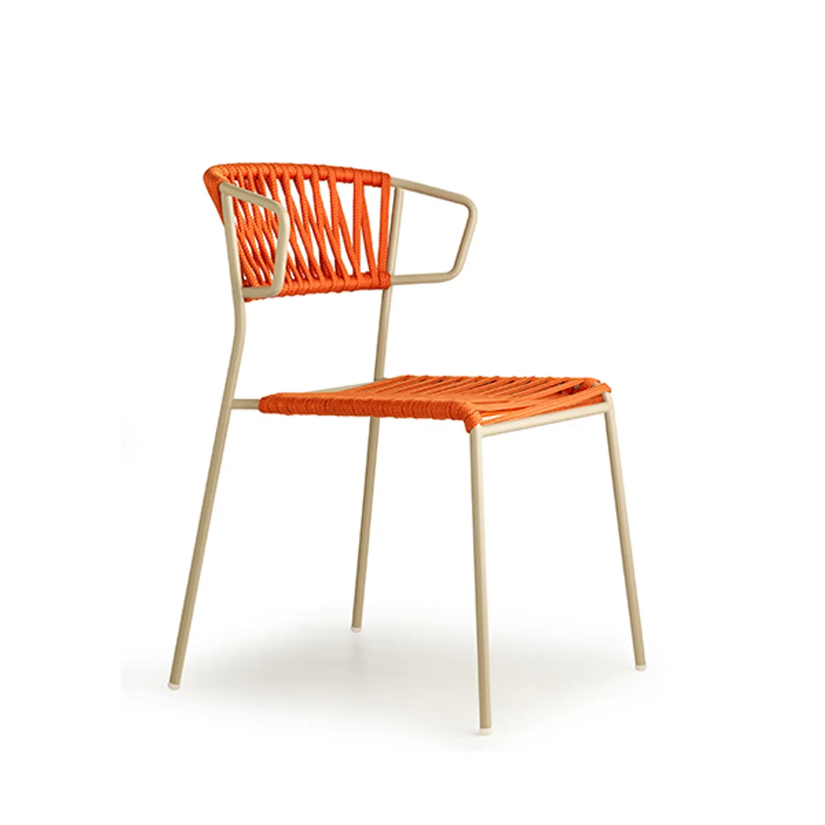 Robyn Weave Chair Outdoor Hospitality Furniture Insideoutcontracts Orange 080