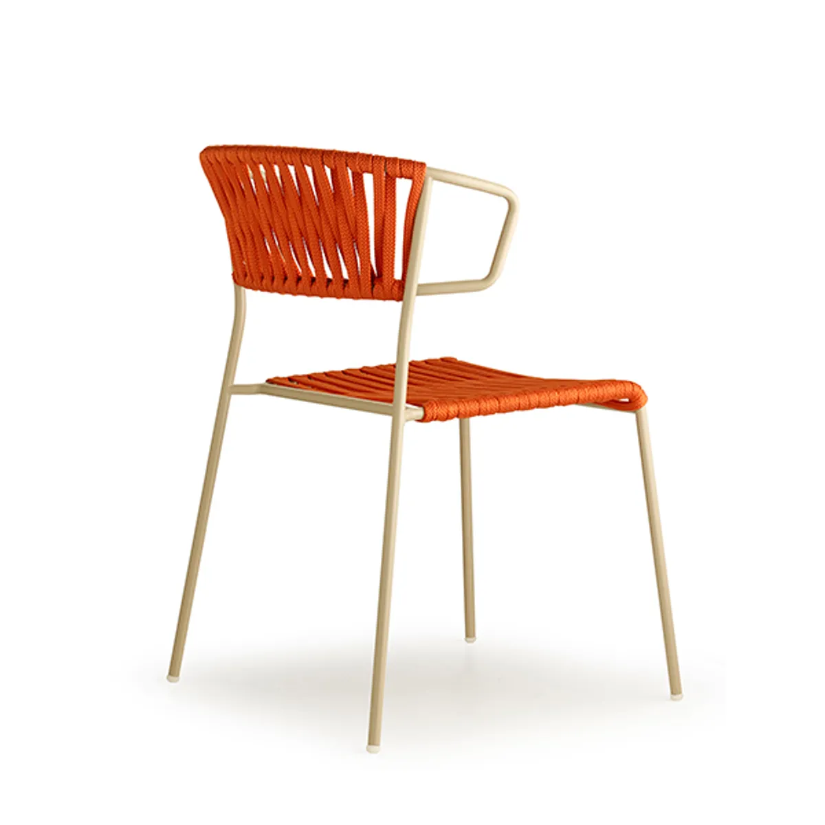 Robyn Weave Chair Outdoor Hospitality Furniture Insideoutcontracts Orange 081