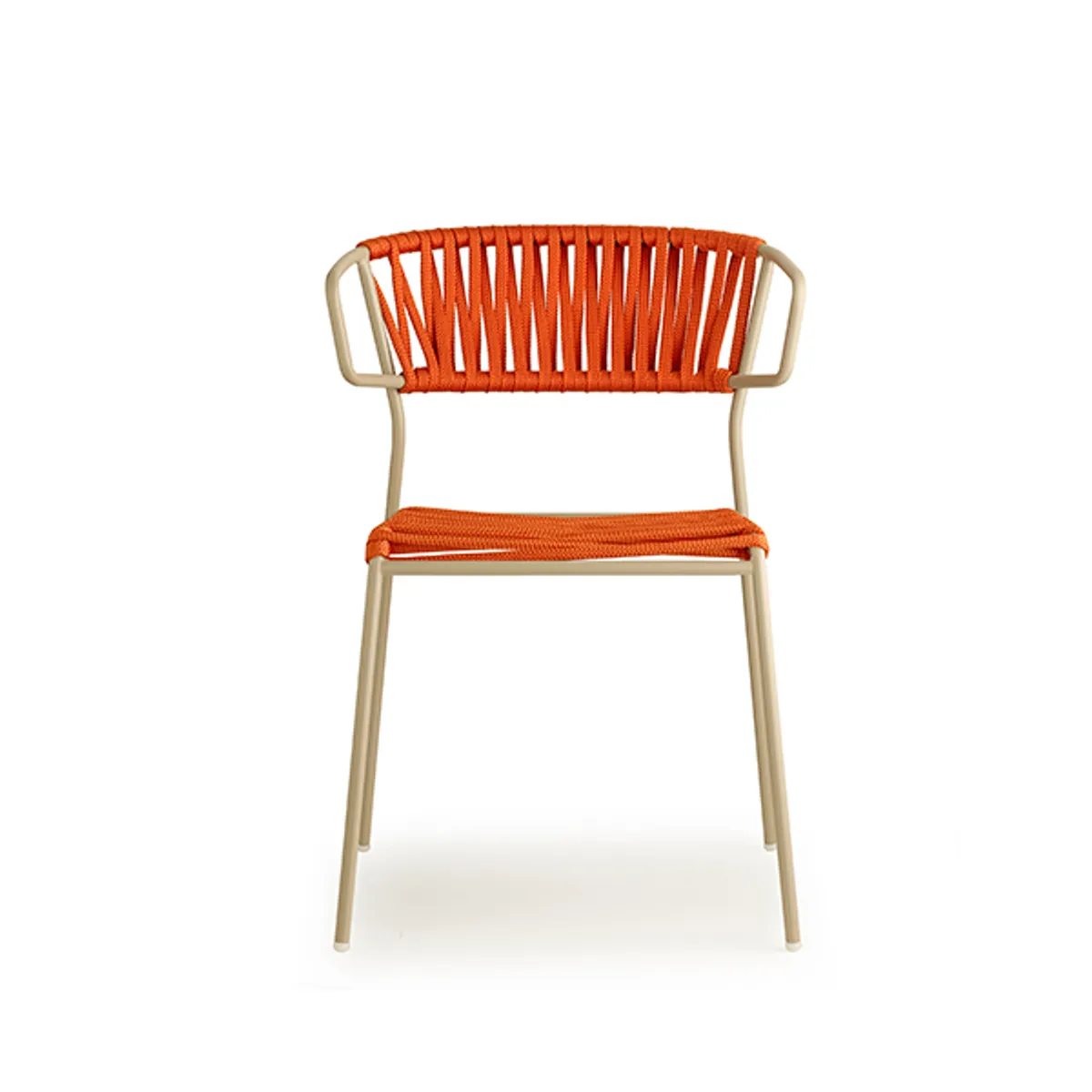 Robyn Weave Chair Outdoor Hospitality Furniture Insideoutcontracts Orange
