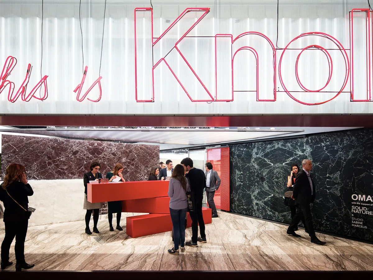 Salone Del Mobile Milano Explained Knoll Stand