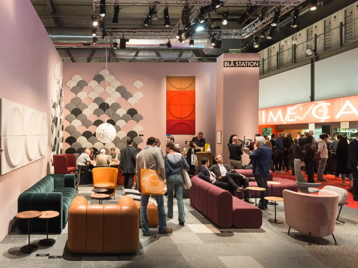 Salone Del Mobile Milano Explained Stand Blå Station2017