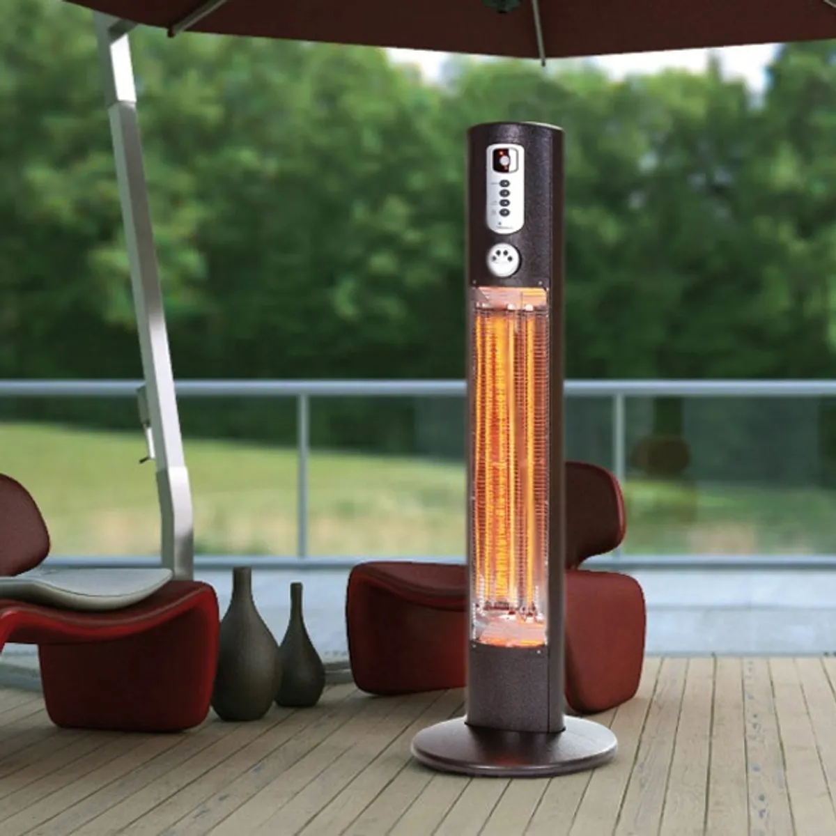 Serida Infrared floor standing heater Inside Out Contracts3