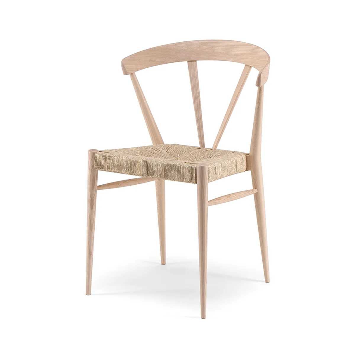 Siri Natural Straw Chair Natural Wooden Frame 06