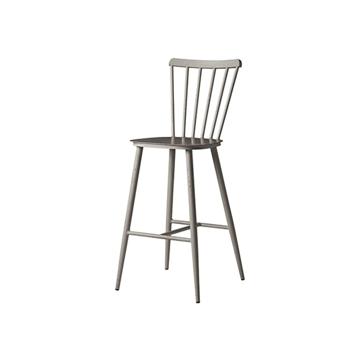 Spool Bar Stool Grey Inside Out Contracts