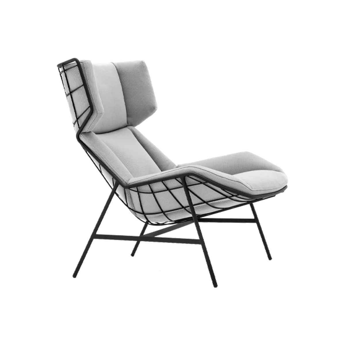 Summer High Back Lounge Chair Exterior Hotel Furniture Inside Out Contracts