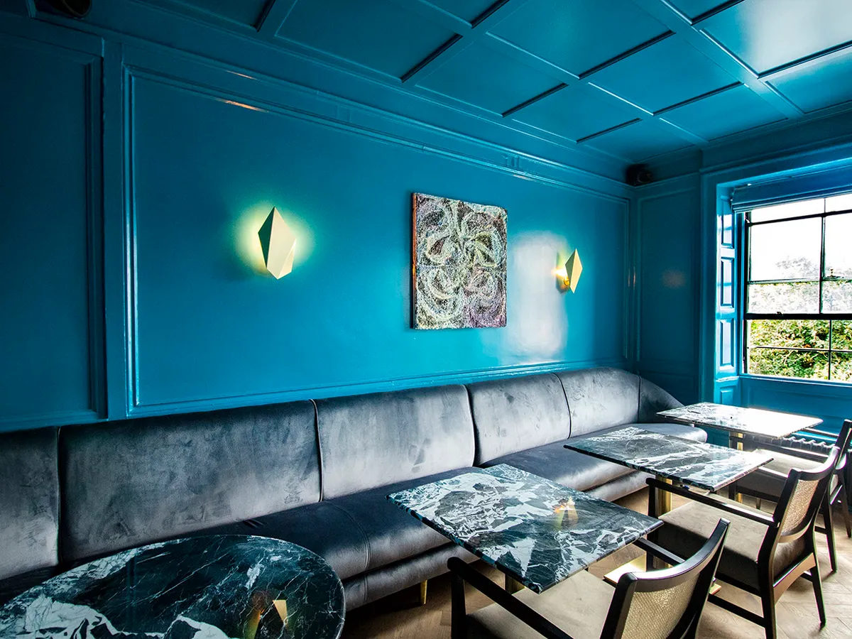 The Grayson Dublin Boutique Hotel Furniture Banquette Interior Insideoutcontracts